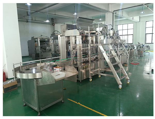 豆豉醬灌裝生產(chǎn)線設(shè)備/自動化豆豉醬灌裝流水線