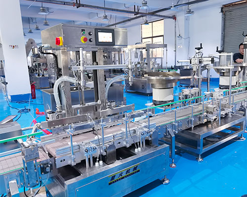 全自動消毒液灌裝機