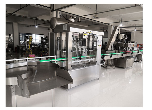 自動化食用油灌裝生產線