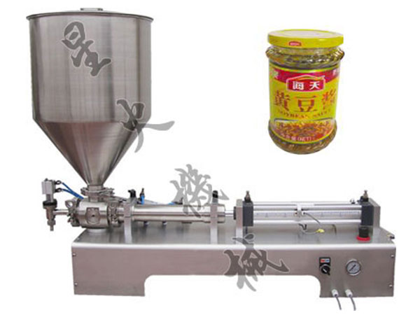 黃醬單頭膏體灌裝機(jī)